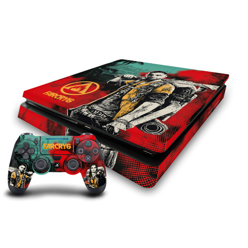 Far Cry 6 Graphics Male Dani Vinyl Sticker Skin Decal Cover for Sony PS4 Slim Console & Controller