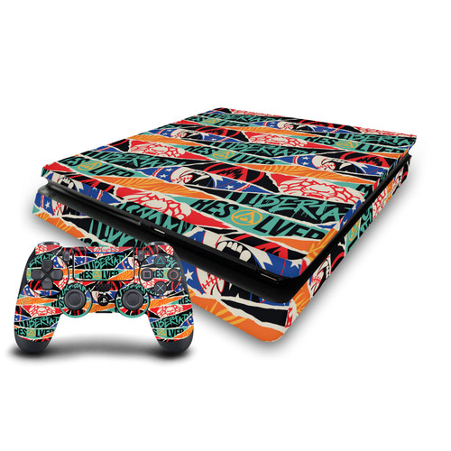 Far Cry 6 Graphics Pattern Vinyl Sticker Skin Decal Cover for Sony PS4 Slim Console & Controller