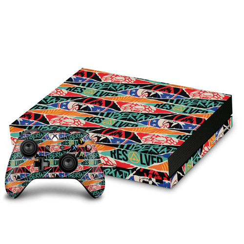 Far Cry 6 Graphics Pattern Vinyl Sticker Skin Decal Cover for Microsoft Xbox One X Bundle
