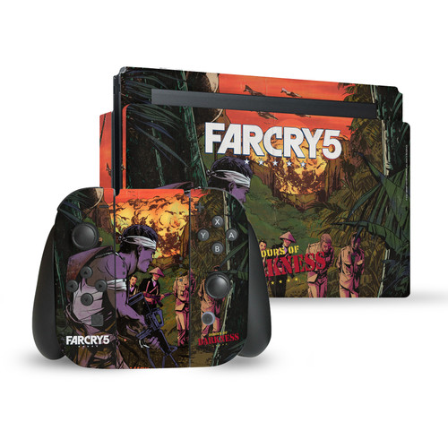 Far Cry Key Art Hour Of Darkness Vinyl Sticker Skin Decal Cover for Nintendo Switch Bundle