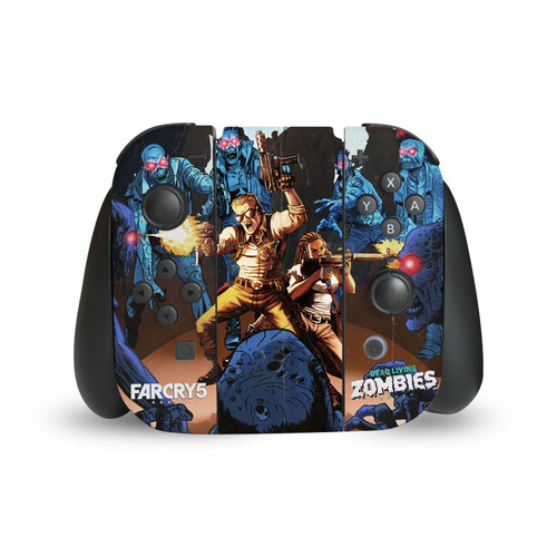 Far Cry Key Art Dead Living Zombies Vinyl Sticker Skin Decal Cover for Nintendo Switch Joy Controller