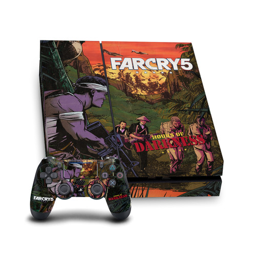 Far Cry Key Art Hour Of Darkness Vinyl Sticker Skin Decal Cover for Sony PS4 Console & Controller