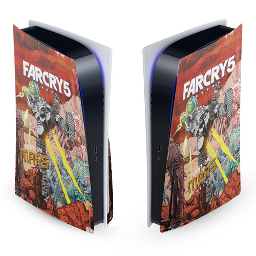 Far Cry Key Art Lost On Mars Vinyl Sticker Skin Decal Cover for Sony PS5 Disc Edition Console