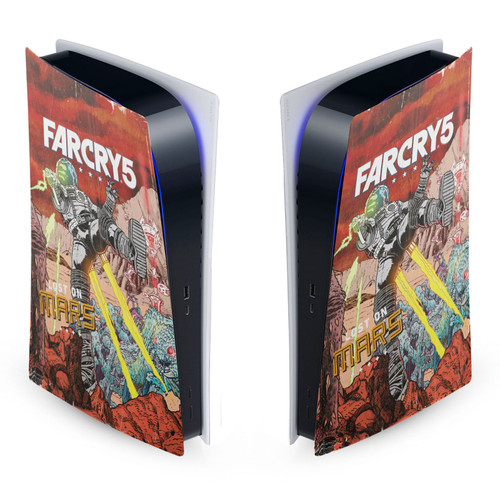 Far Cry Key Art Lost On Mars Vinyl Sticker Skin Decal Cover for Sony PS5 Digital Edition Console
