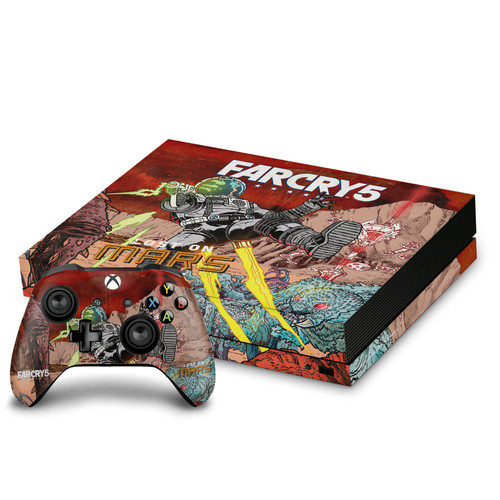Far Cry Key Art Lost On Mars Vinyl Sticker Skin Decal Cover for Microsoft Xbox One X Bundle