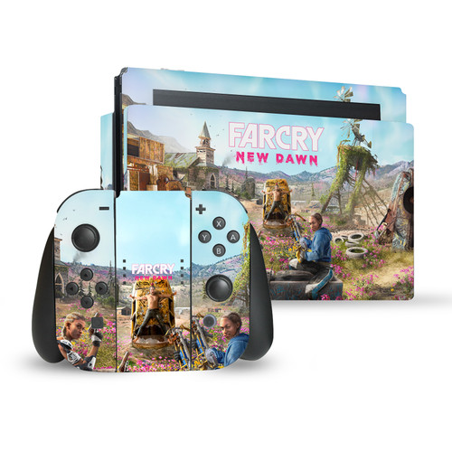 Far Cry New Dawn Key Art Twins Couch Vinyl Sticker Skin Decal Cover for Nintendo Switch Bundle