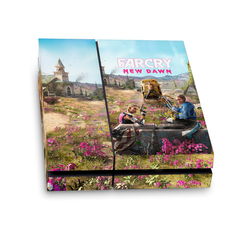 Far Cry New Dawn Key Art Twins Couch Vinyl Sticker Skin Decal Cover for Sony PS4 Console