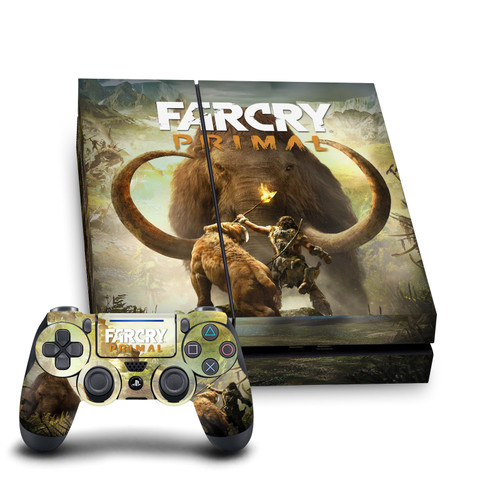 Far Cry Primal Key Art Pack Shot Vinyl Sticker Skin Decal Cover for Sony PS4 Console & Controller