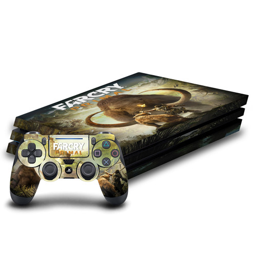 Far Cry Primal Key Art Pack Shot Vinyl Sticker Skin Decal Cover for Sony PS4 Pro Bundle