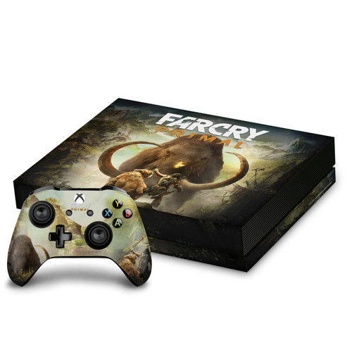Far Cry Primal Key Art Pack Shot Vinyl Sticker Skin Decal Cover for Microsoft Xbox One X Bundle