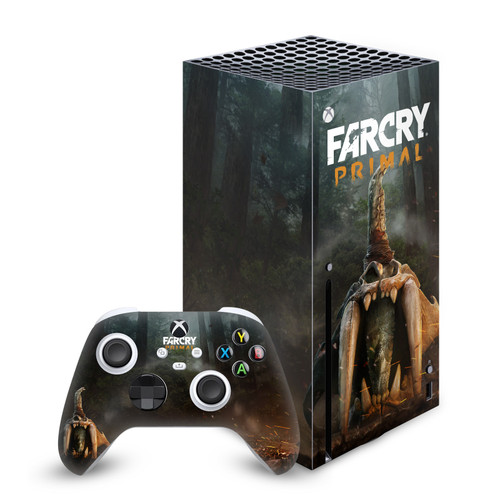 Far Cry Primal Key Art Skull II Vinyl Sticker Skin Decal Cover for Microsoft Series X Console & Controller
