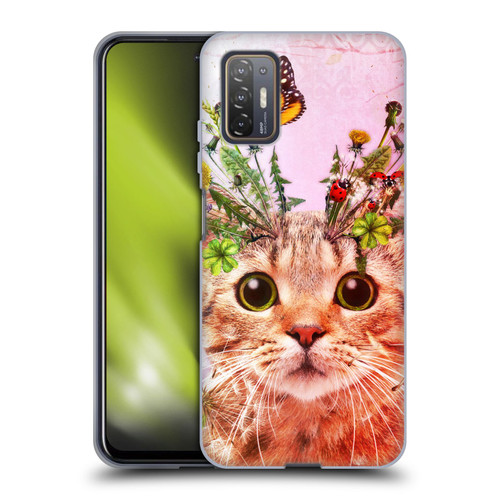 Jena DellaGrottaglia Animals Kitty Soft Gel Case for HTC Desire 21 Pro 5G