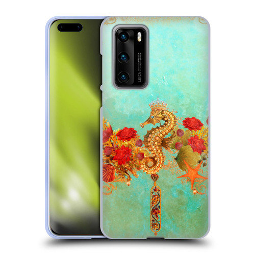 Jena DellaGrottaglia Animals Seahorse Soft Gel Case for Huawei P40 5G