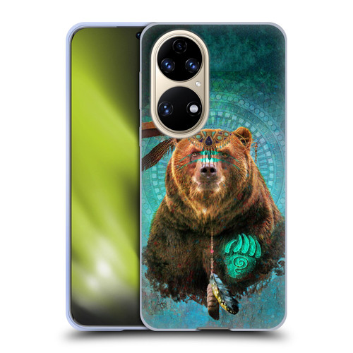 Jena DellaGrottaglia Animals Bear Soft Gel Case for Huawei P50