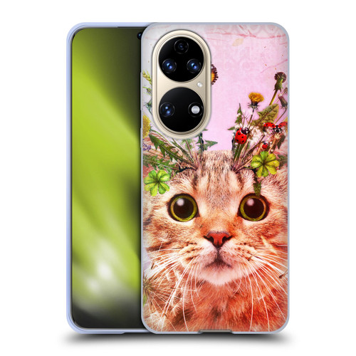 Jena DellaGrottaglia Animals Kitty Soft Gel Case for Huawei P50