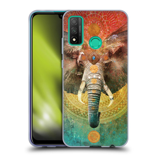 Jena DellaGrottaglia Animals Elephant Soft Gel Case for Huawei P Smart (2020)