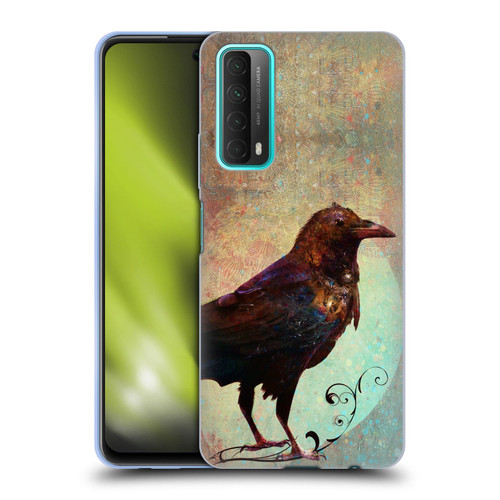 Jena DellaGrottaglia Animals Crow Soft Gel Case for Huawei P Smart (2021)