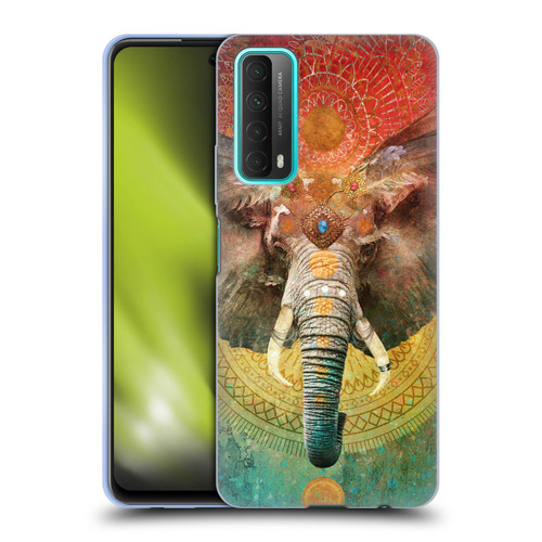 Jena DellaGrottaglia Animals Elephant Soft Gel Case for Huawei P Smart (2021)