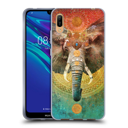 Jena DellaGrottaglia Animals Elephant Soft Gel Case for Huawei Y6 Pro (2019)