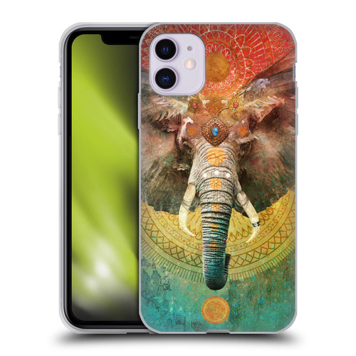 Jena DellaGrottaglia Animals Elephant Soft Gel Case for Apple iPhone 11