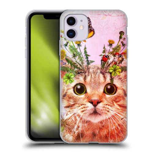 Jena DellaGrottaglia Animals Kitty Soft Gel Case for Apple iPhone 11
