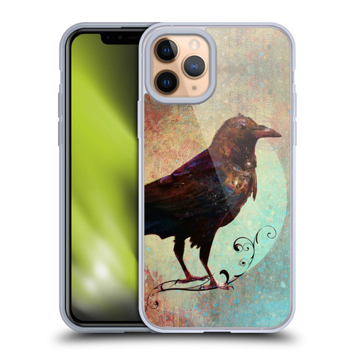 Jena DellaGrottaglia Animals Crow Soft Gel Case for Apple iPhone 11 Pro
