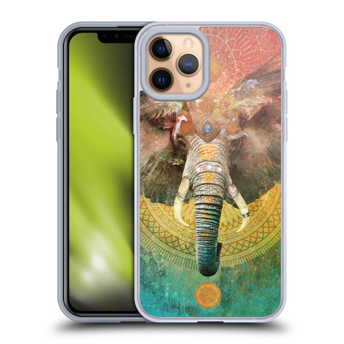 Jena DellaGrottaglia Animals Elephant Soft Gel Case for Apple iPhone 11 Pro