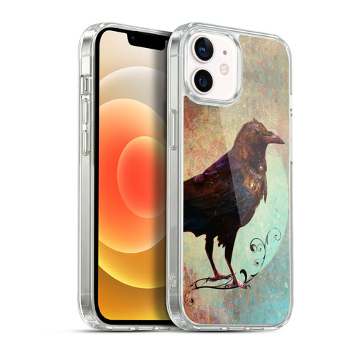 Jena DellaGrottaglia Animals Crow Soft Gel Case for Apple iPhone 12 / iPhone 12 Pro & MagSafe