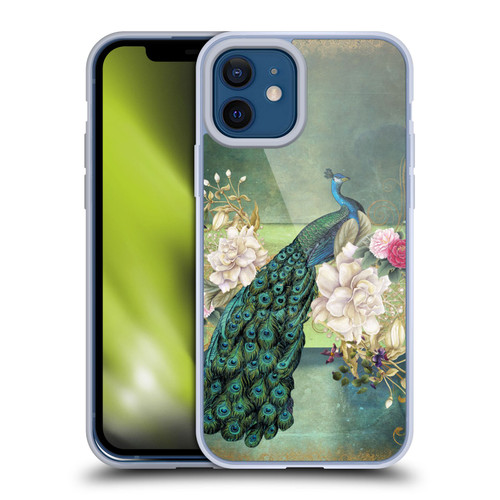 Jena DellaGrottaglia Animals Peacock Soft Gel Case for Apple iPhone 12 / iPhone 12 Pro