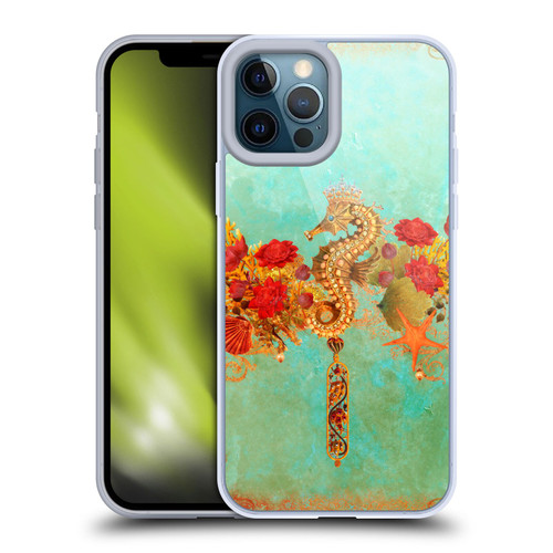 Jena DellaGrottaglia Animals Seahorse Soft Gel Case for Apple iPhone 12 Pro Max