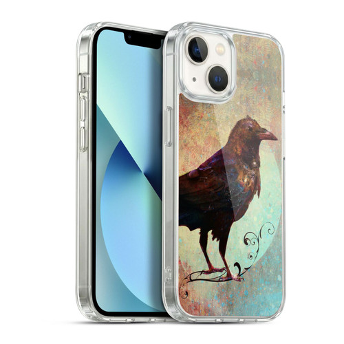 Jena DellaGrottaglia Animals Crow Soft Gel Case for Apple iPhone 13