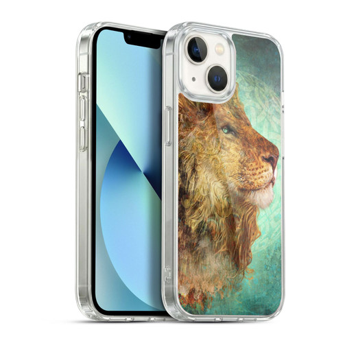 Jena DellaGrottaglia Animals Lion Soft Gel Case for Apple iPhone 13