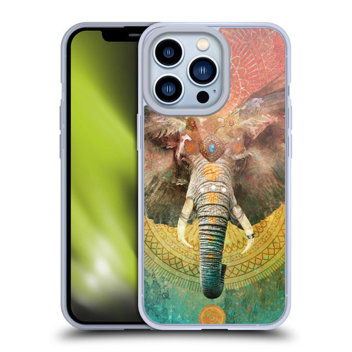 Jena DellaGrottaglia Animals Elephant Soft Gel Case for Apple iPhone 13 Pro