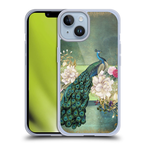 Jena DellaGrottaglia Animals Peacock Soft Gel Case for Apple iPhone 14