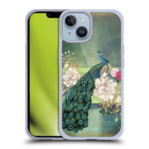 Jena DellaGrottaglia Animals Peacock Soft Gel Case for Apple iPhone 14