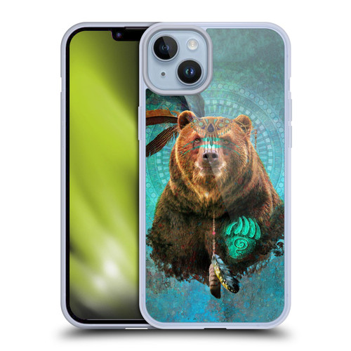 Jena DellaGrottaglia Animals Bear Soft Gel Case for Apple iPhone 14 Plus