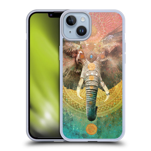 Jena DellaGrottaglia Animals Elephant Soft Gel Case for Apple iPhone 14 Plus