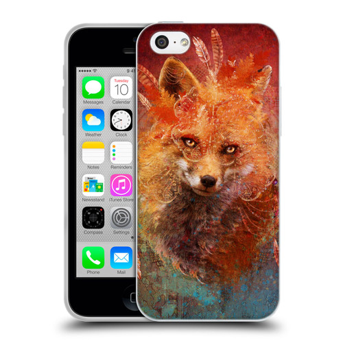 Jena DellaGrottaglia Animals Fox Soft Gel Case for Apple iPhone 5c