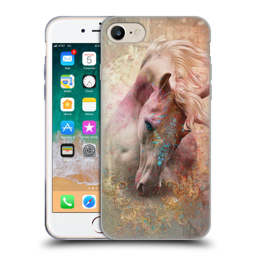 Jena DellaGrottaglia Animals Horse Soft Gel Case for Apple iPhone 7 / 8 / SE 2020 & 2022