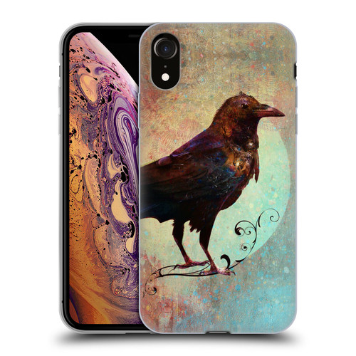 Jena DellaGrottaglia Animals Crow Soft Gel Case for Apple iPhone XR