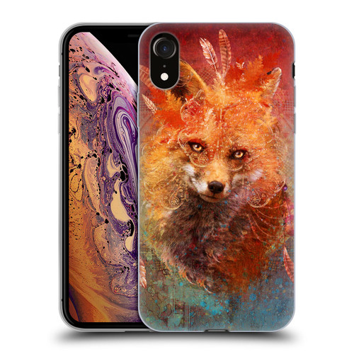 Jena DellaGrottaglia Animals Fox Soft Gel Case for Apple iPhone XR