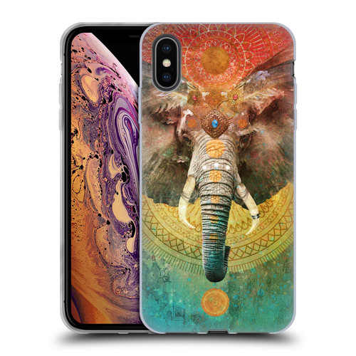 Jena DellaGrottaglia Animals Elephant Soft Gel Case for Apple iPhone XS Max