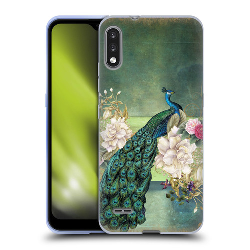 Jena DellaGrottaglia Animals Peacock Soft Gel Case for LG K22