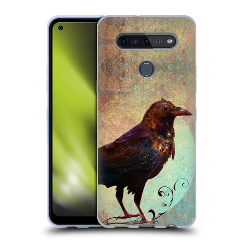 Jena DellaGrottaglia Animals Crow Soft Gel Case for LG K51S
