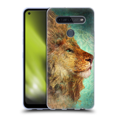 Jena DellaGrottaglia Animals Lion Soft Gel Case for LG K51S