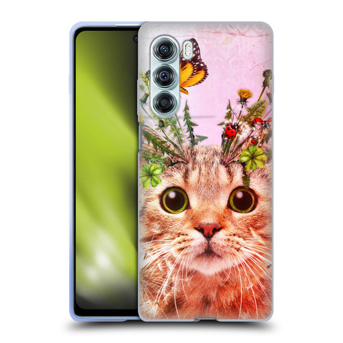 Jena DellaGrottaglia Animals Kitty Soft Gel Case for Motorola Edge S30 / Moto G200 5G