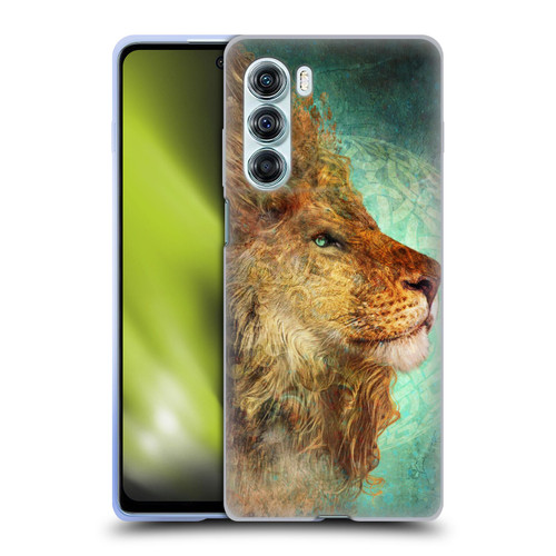 Jena DellaGrottaglia Animals Lion Soft Gel Case for Motorola Edge S30 / Moto G200 5G