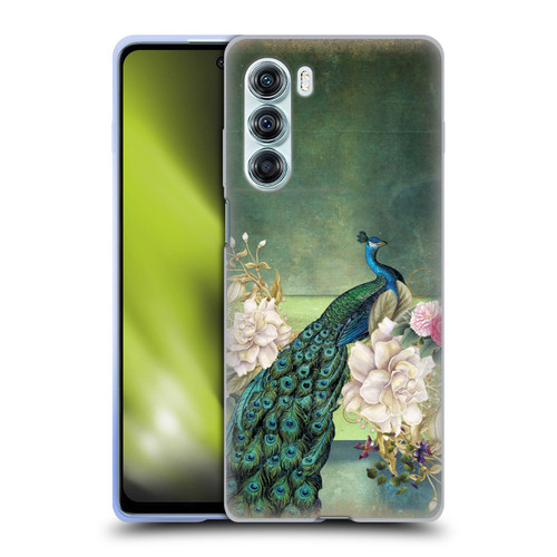 Jena DellaGrottaglia Animals Peacock Soft Gel Case for Motorola Edge S30 / Moto G200 5G