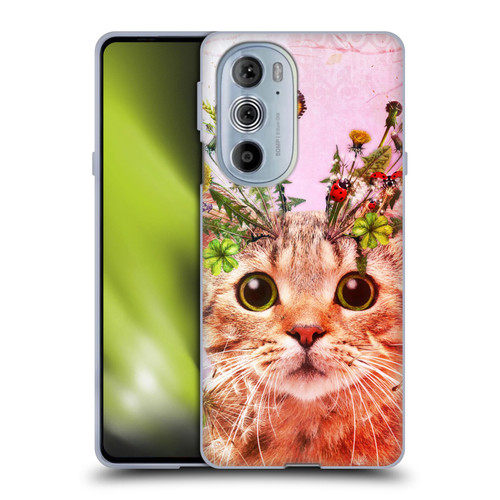 Jena DellaGrottaglia Animals Kitty Soft Gel Case for Motorola Edge X30