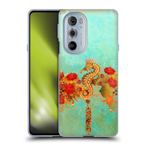 Jena DellaGrottaglia Animals Seahorse Soft Gel Case for Motorola Edge X30